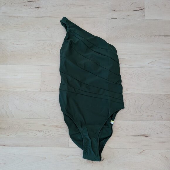 Swimsuit - The Sidestroke - Olive - Picture 3 of 5